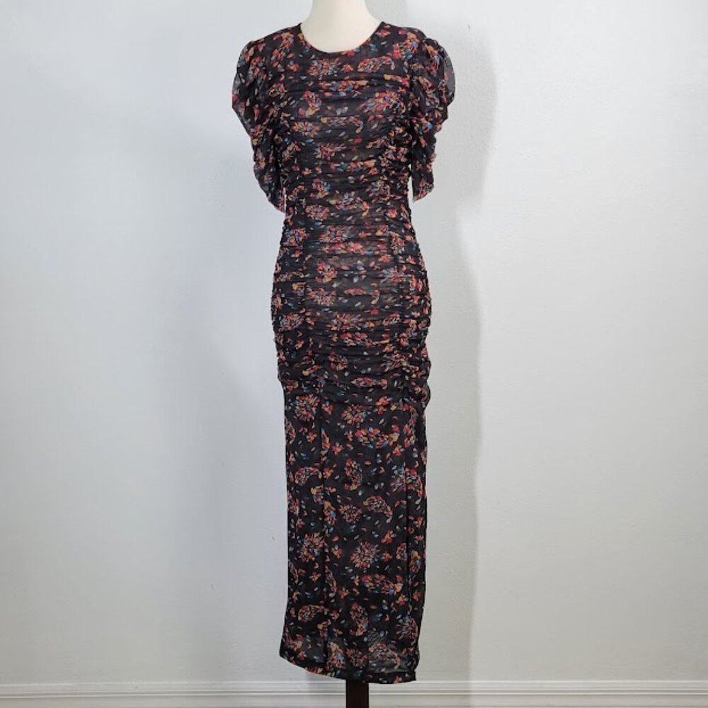 FREE PEOPLE briella midi dress Sz XS NEW - Picture 2 of 10